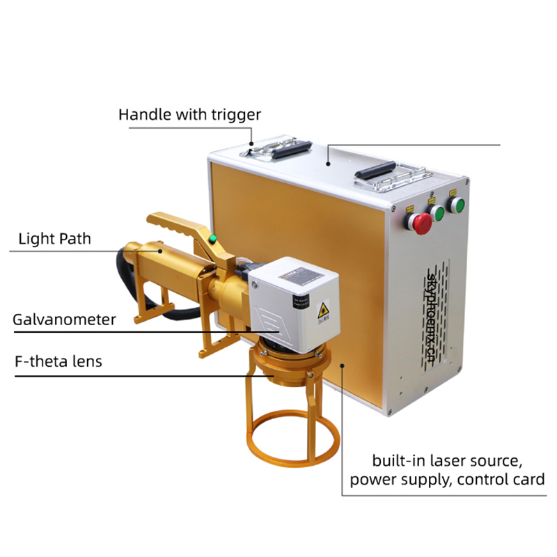 Handheld Fiber Laser Marking Machine