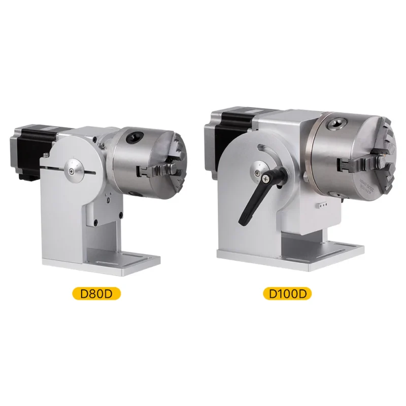 D80 D100 D Type Rotation Axis For Laser Marking Machine